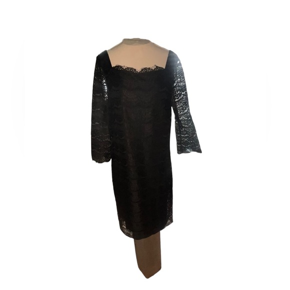 White House Black Market Lace Dress Large Size - Picture 2 of 11